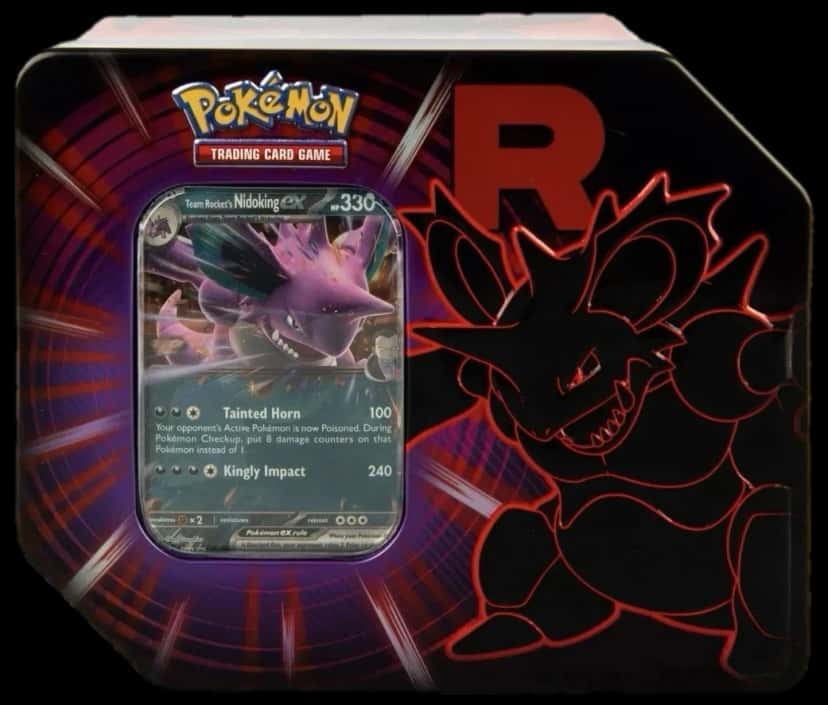 Team Rocket Destined Rivals Tin tin