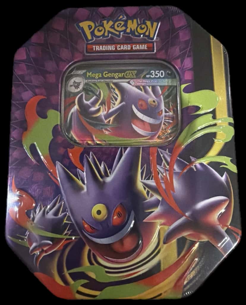 Mega Gengar Power Trio Tin tin