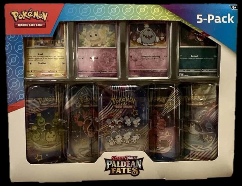 Paldean Fates Mini Tin Collection collection box [costco]