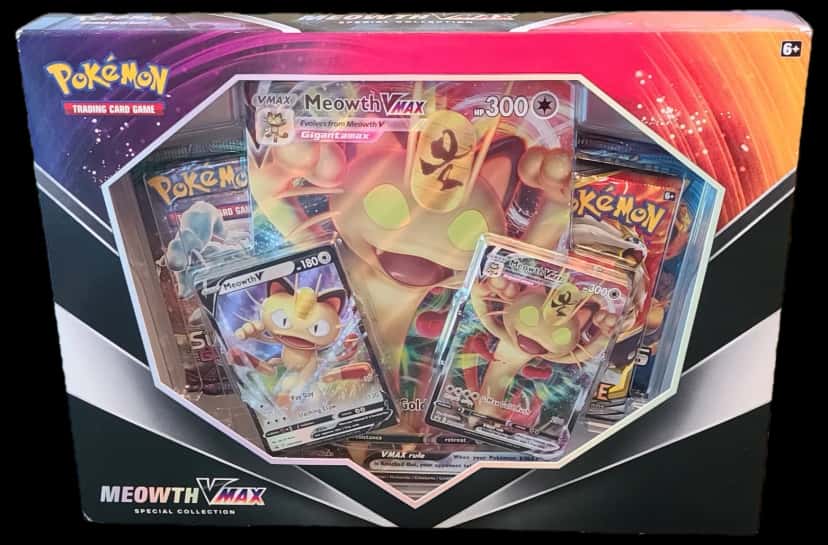 Xy Evolutions Meowth Special Collection collection box