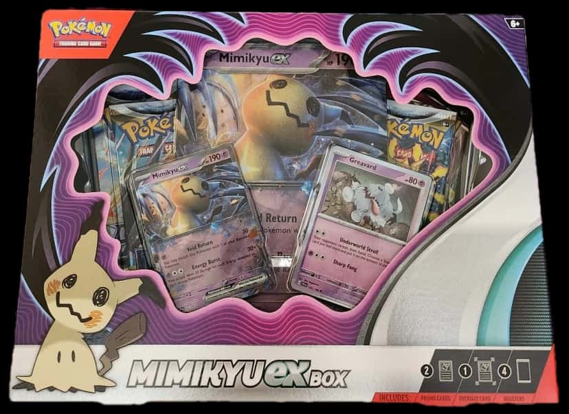 Mimikyu Box & Kleavor Special Collection collection box