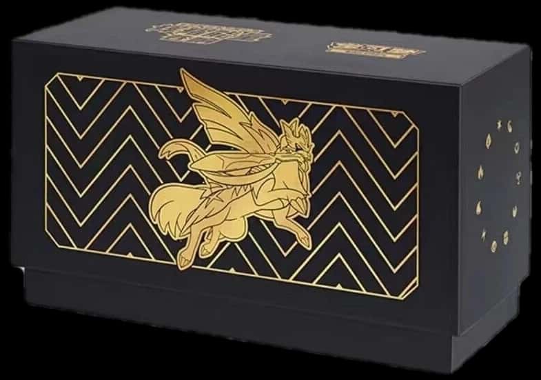Sparkling Energy Zacian Black Gold Gift Box collection box [zh]
