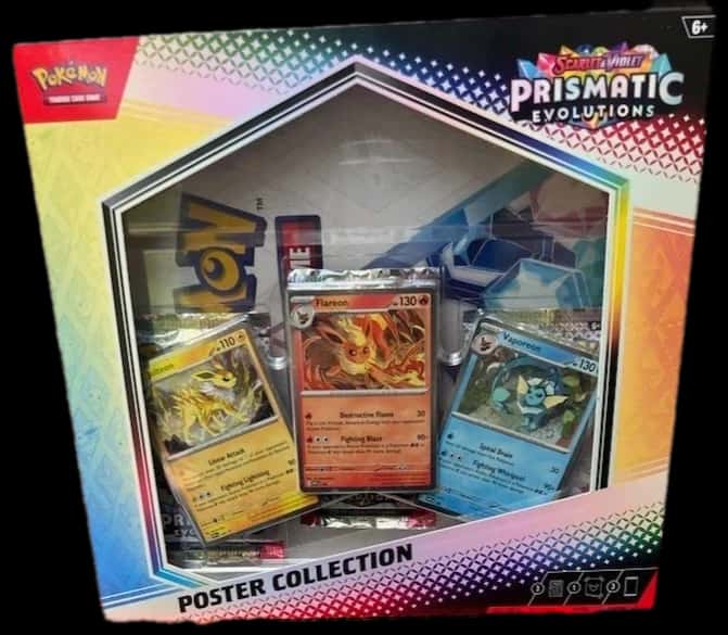 Prismatic Evolutions Lot_Mixed collection box