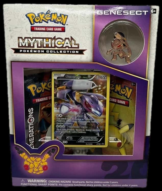 Generations Mythical Pokemon Collection Genesect collection box