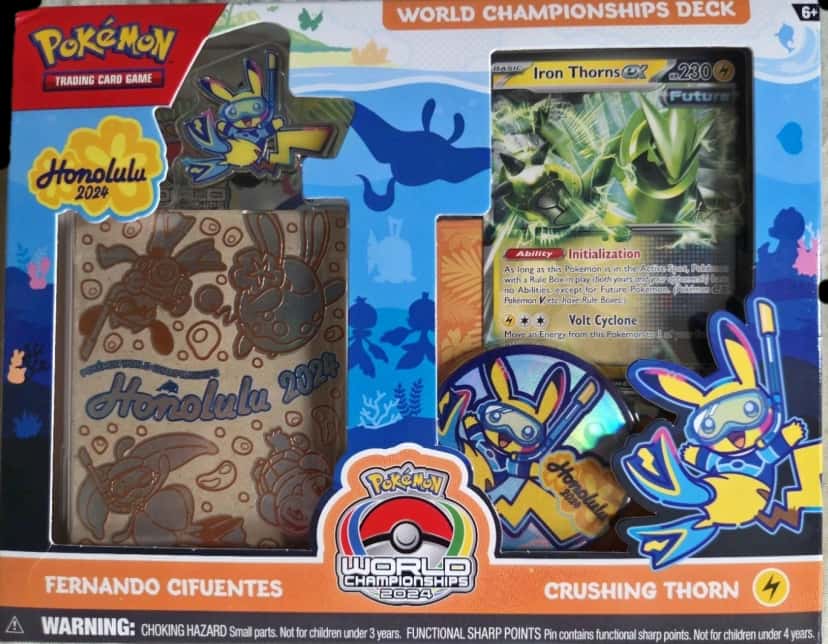 2024 World Championships Fernando Cifuentes Crushing Thorn World Championships Deck deck