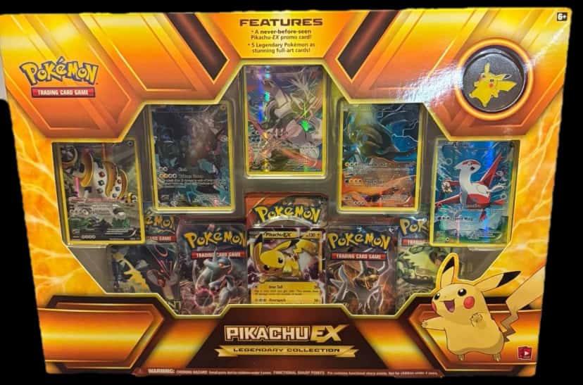 Pikachu Legendary Collection collection box