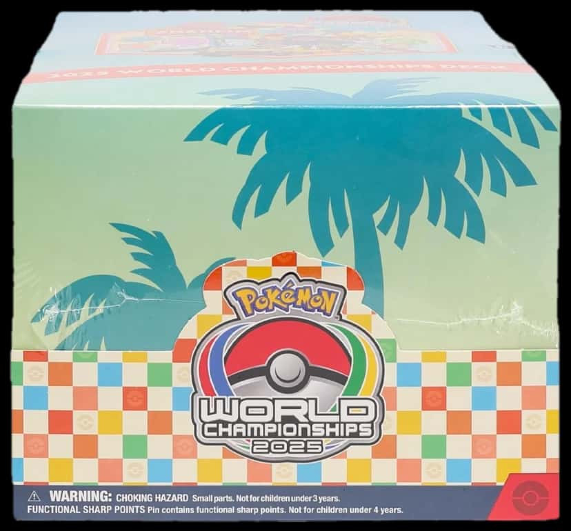 2025 World Championships 8 Deck Box collection box