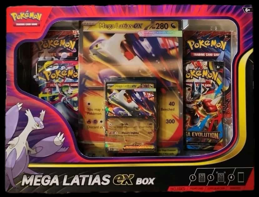 Mega Kangaskhan Box And Mega Latias Box collection box