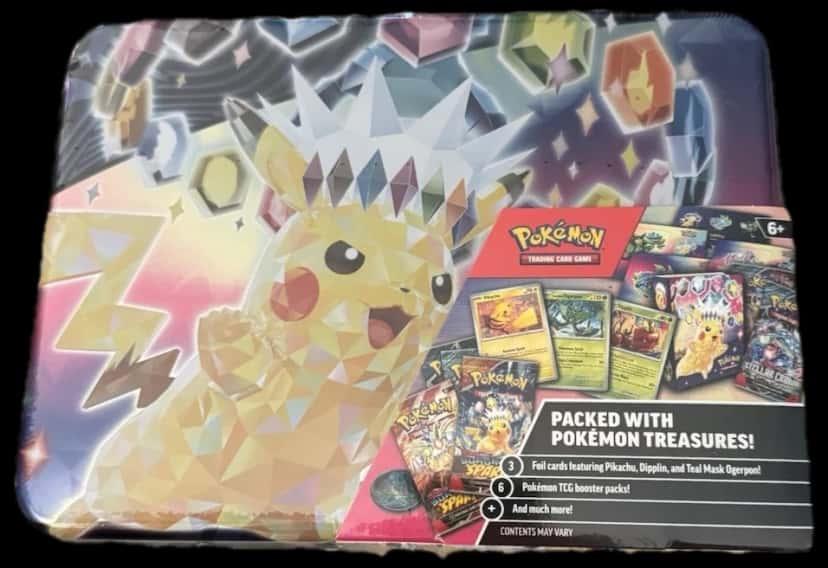 Surging Sparks Fall 2024 Collector Chest tin
