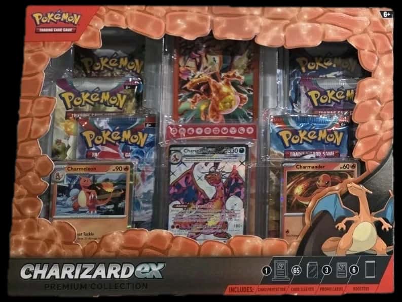 Scarlet & Violet Charizard And Gyarados Premium Collection collection box