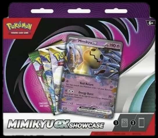 Mimikyu Showcase collection box