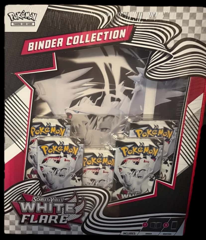 Unova Poster Collection And White Flare Binder Collection collection box
