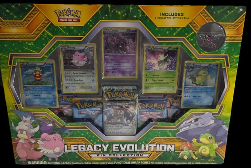 Legacy Evolution Pin Collection collection box