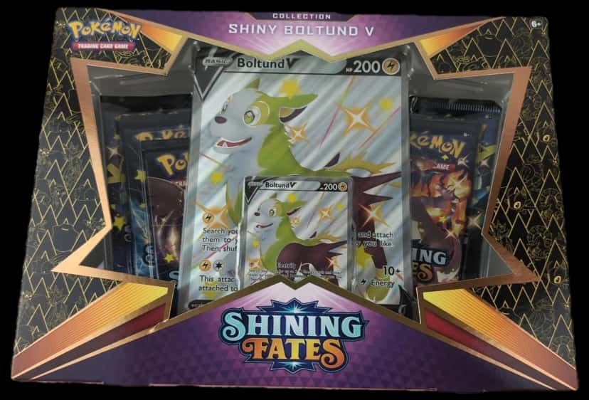 Shining Fates Shiny Boltund V Collection collection box