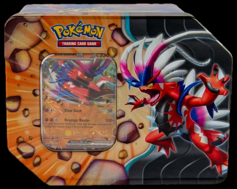 Scarlet & Violet Slashing Legends Tin Koraidon tin