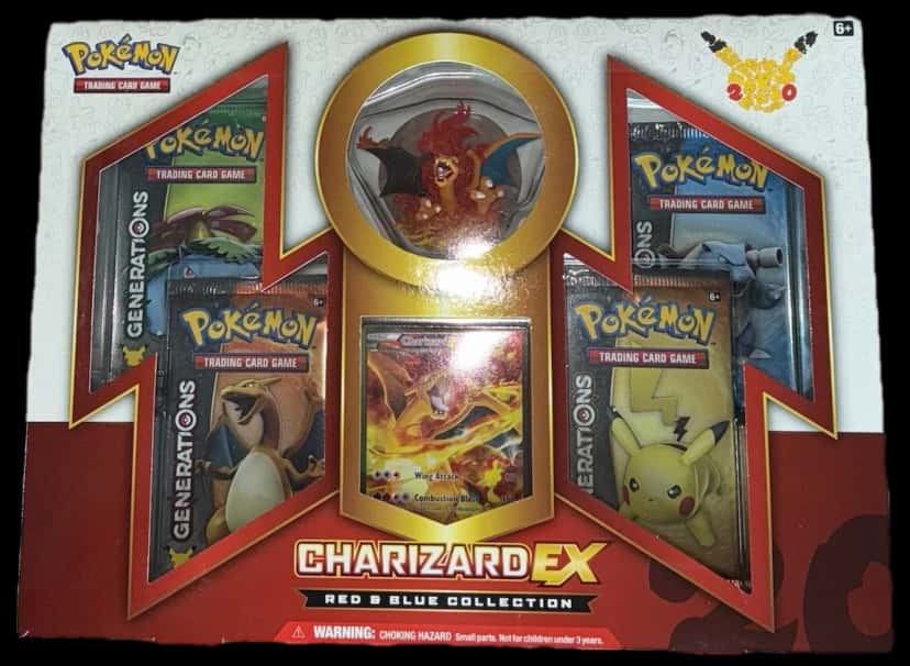 Generations Mythical Pokémon Collection And Red & Blue Collection collection box