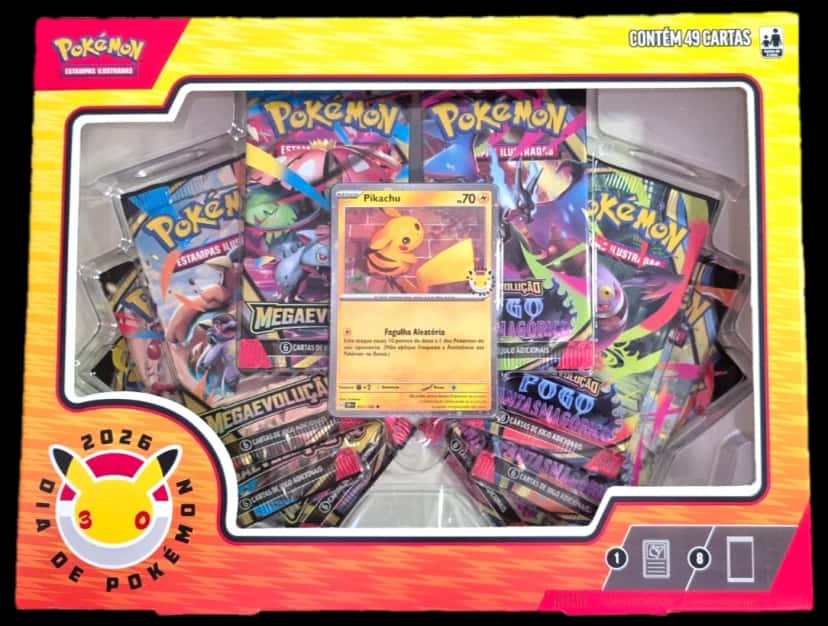 Celebrations 2026 Pokemon Day Pikachu Box collection box [pt]