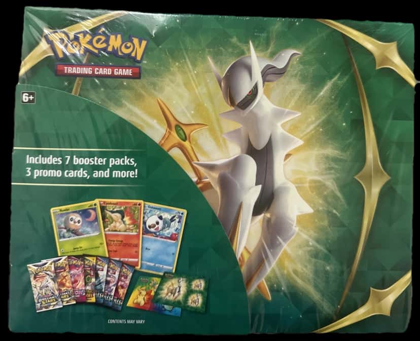 Arceus Spring 2022 Collector Chest collection box