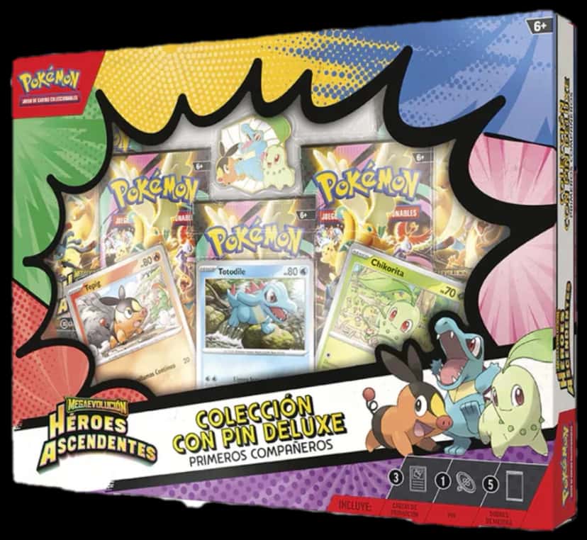 Ascended Heroes Héroes Ascendentes Colección Con Pin Deluxe collection box [es]