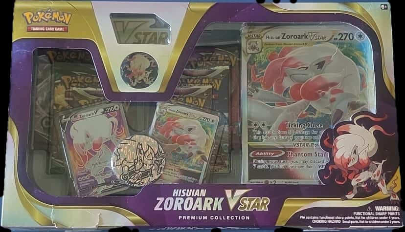 Crown Zenith Hisuian Zoroark Premium Collection collection box