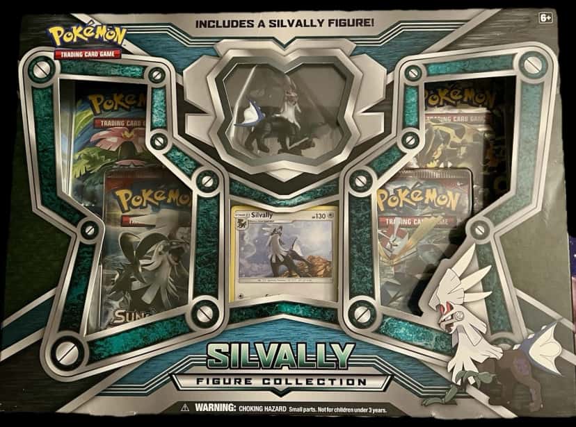 Silvally Figure Collection collection box