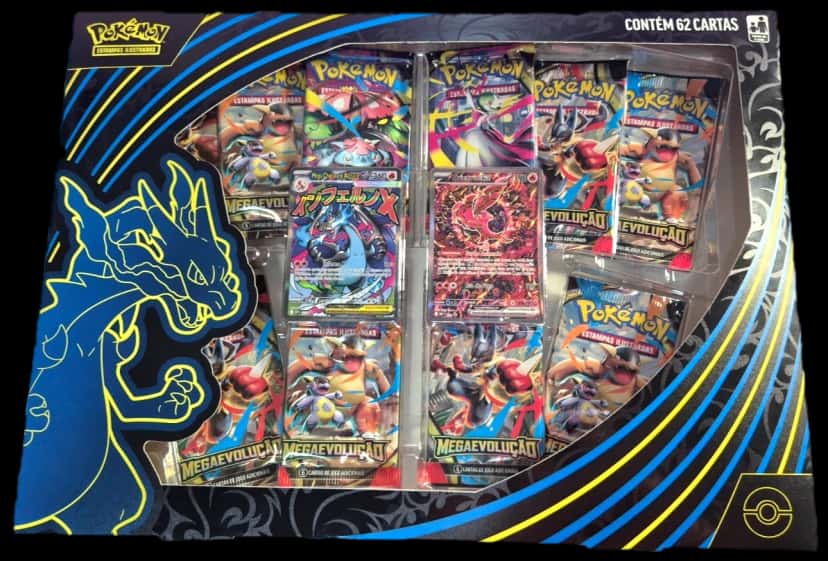 Mega Evolution Mega Charizard X Oricorio Collection Box collection box [pt]