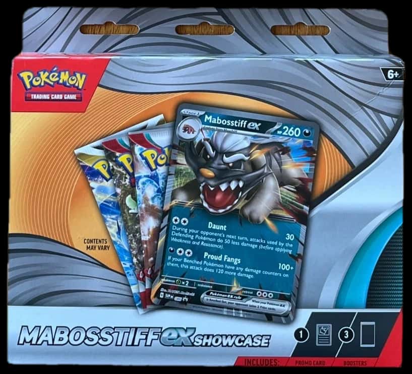 Mimikyu Showcase & Mabosstiff Showcase collection box