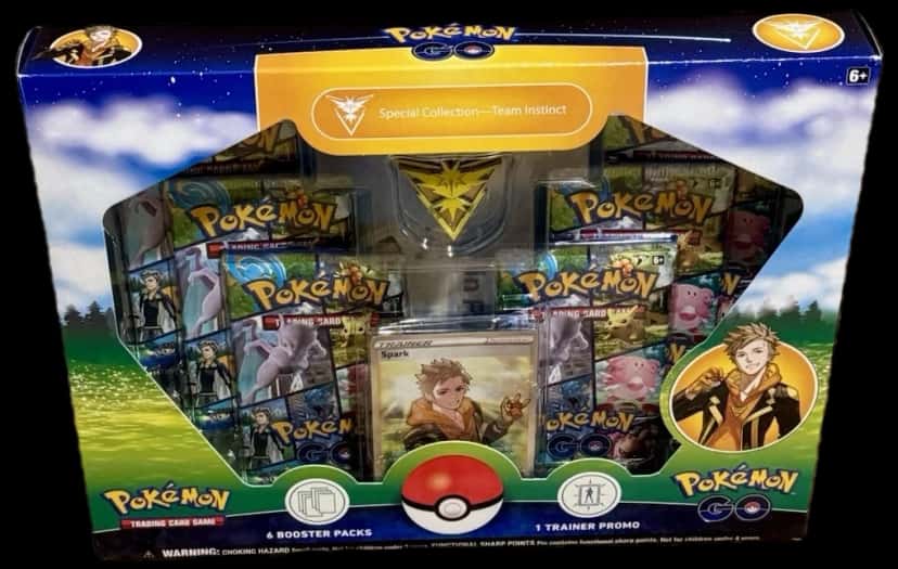 Pokemon Go Go Special Collectionteam Instinct collection box