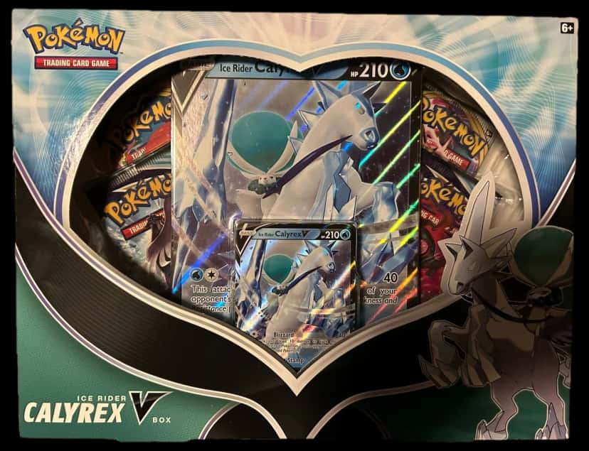 Ice Rider Calyrex V Box collection box
