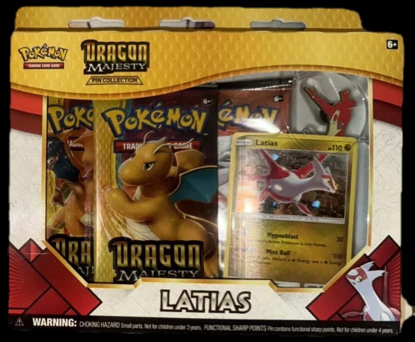 Dragon Majesty Pin Collection collection box