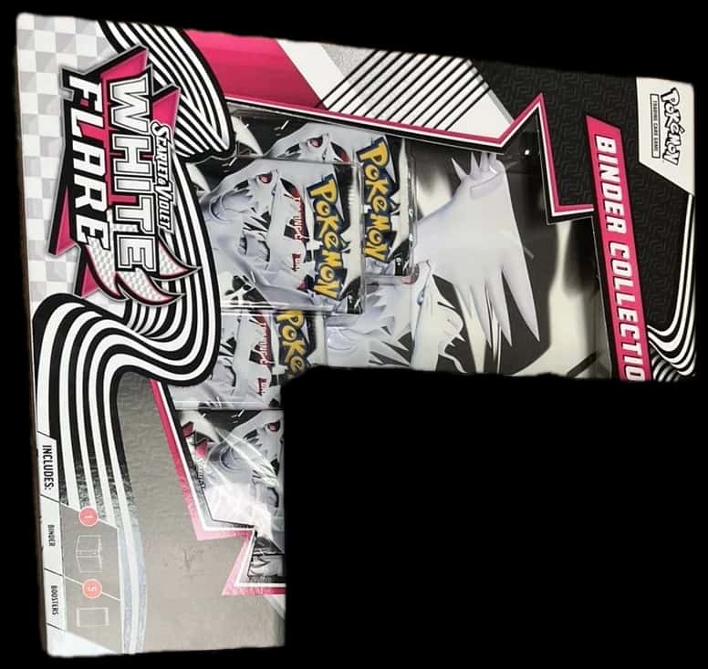 White Flare Binder Collection Poster Collection collection box