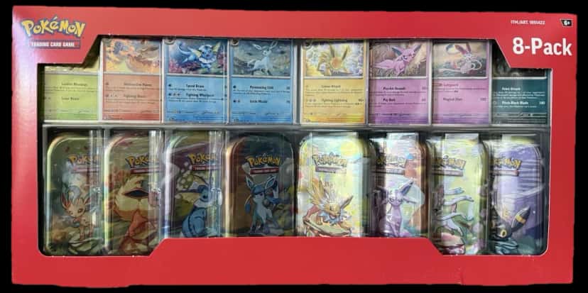 Evolving Skies Mini Tin Collection collection box [costco]