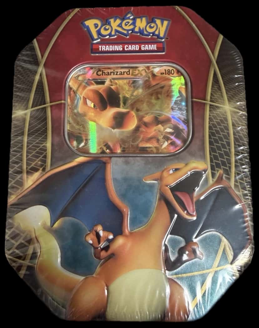 Charizard Power Trio Tin tin