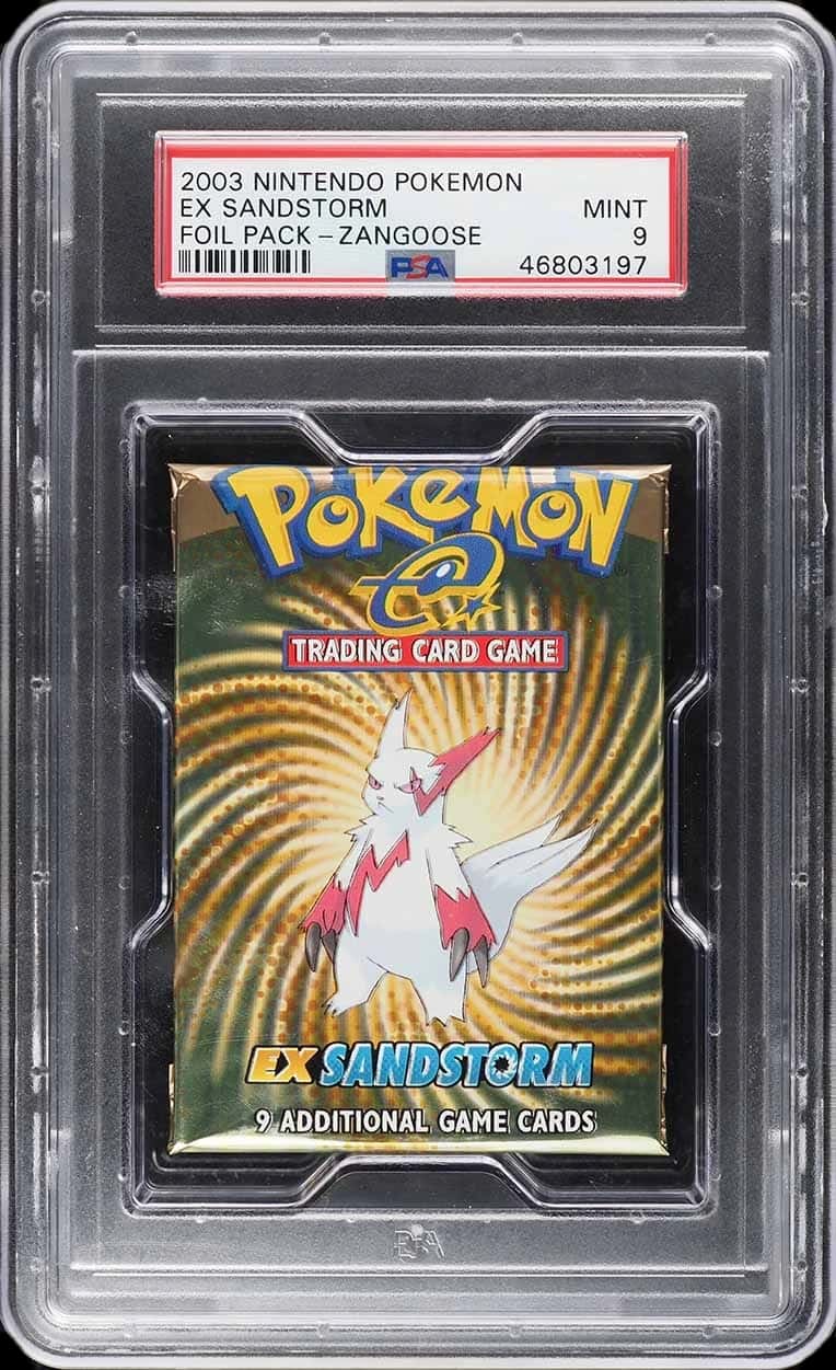 Ex Sandstorm booster pack [graded]