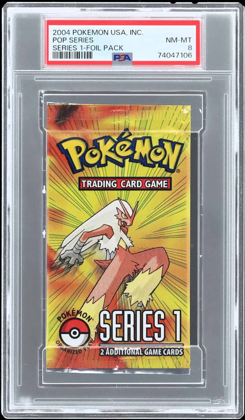 Pop Series 1 booster pack [graded]
