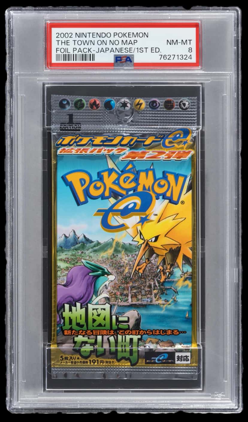 The Town On No Map booster pack [ja] [1st_edition] [graded]