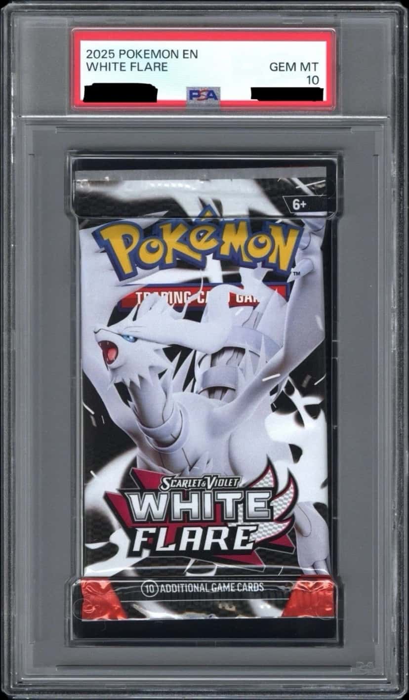 White Flare booster pack [graded]