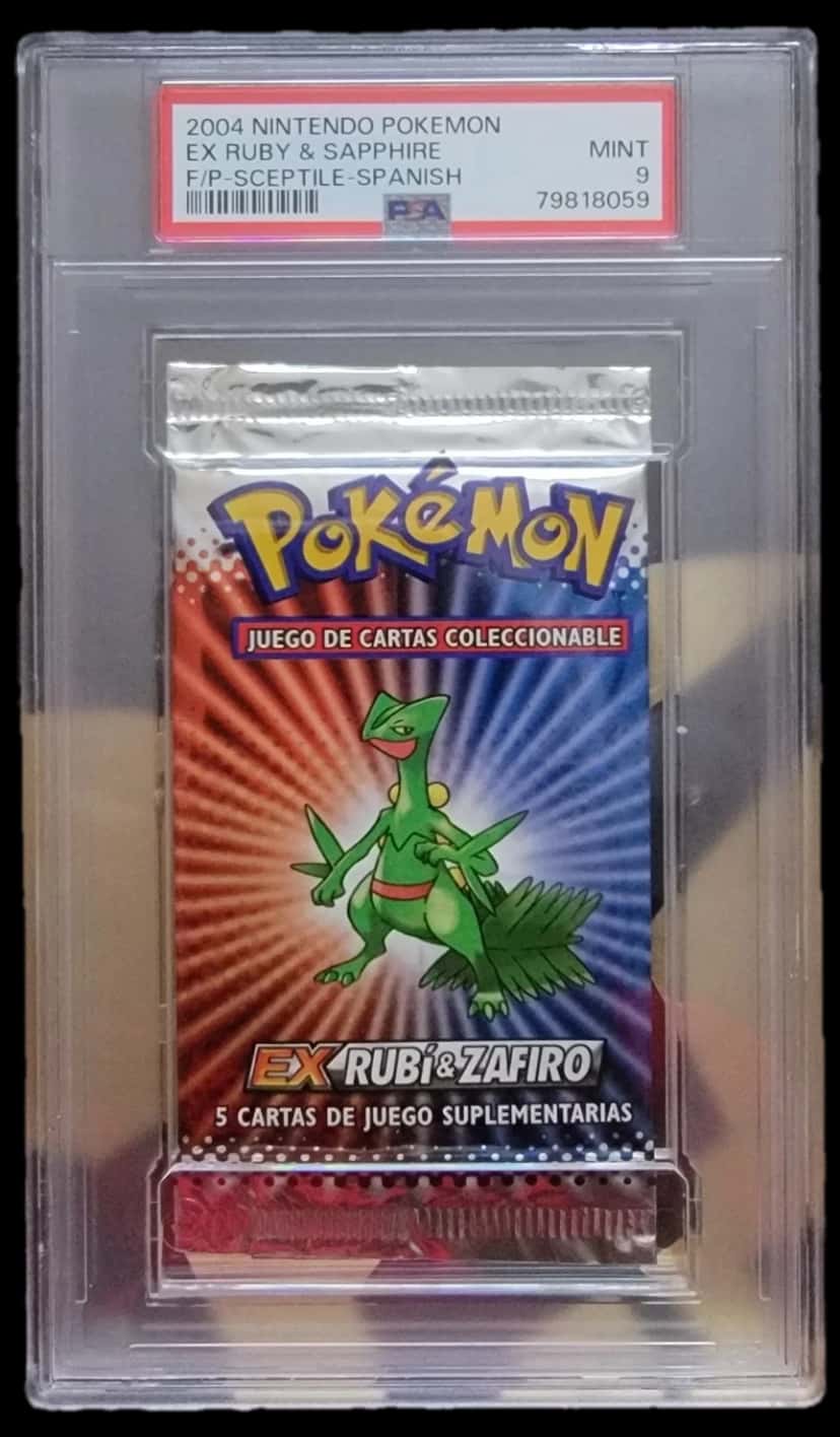 Ex Ruby & Sapphire booster pack [es] [graded]