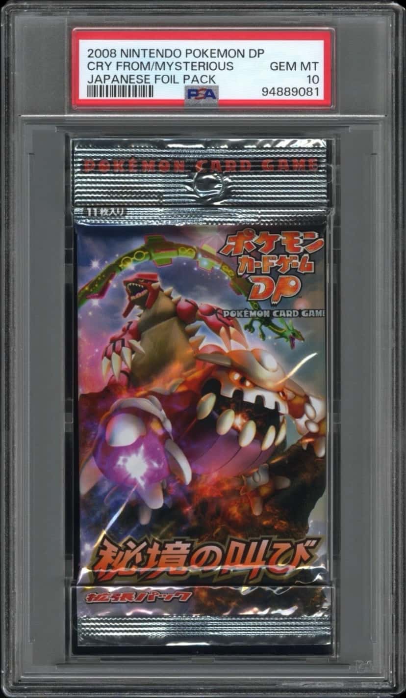 Mysterious Mountains Japanese booster pack [ja] [graded]