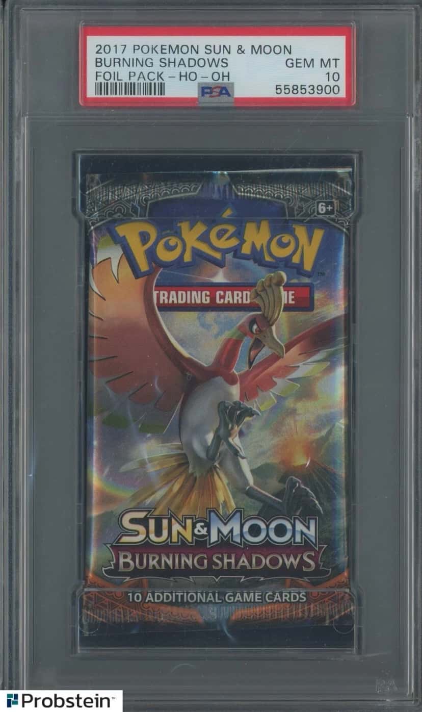 Burning Shadows booster pack [graded]