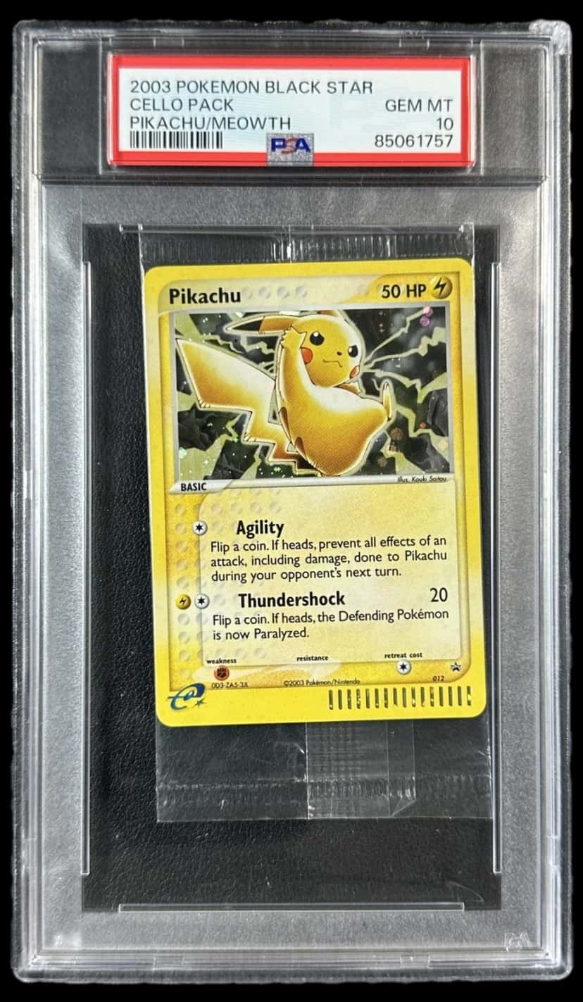 Pokemon Black Star Promos booster pack [graded]