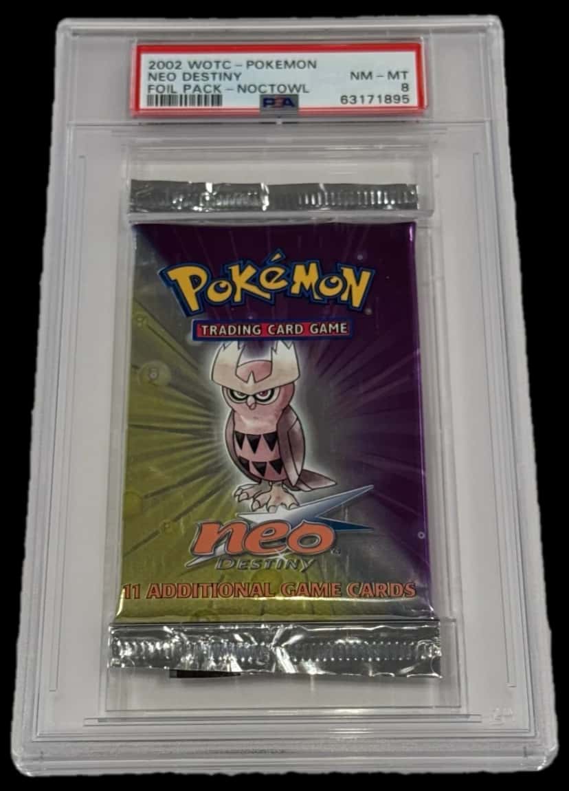 Neo Destiny booster pack [graded]