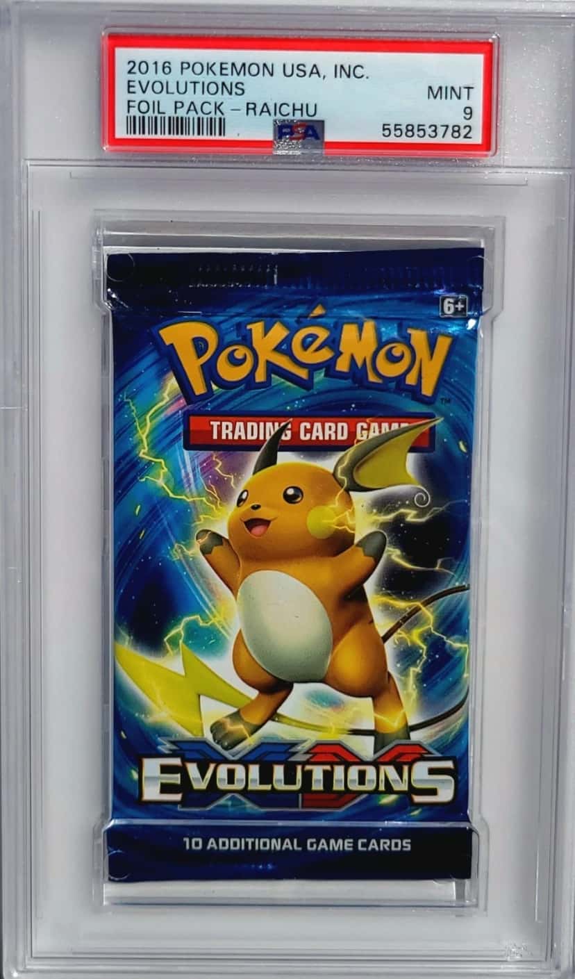Xy Evolutions booster pack [graded]