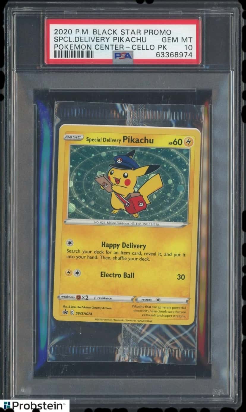 Black Star Promos booster pack [pokemon_center] [graded]