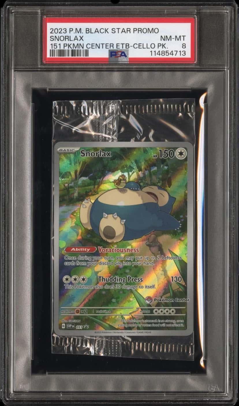 151 booster pack [pokemon_center] [graded]
