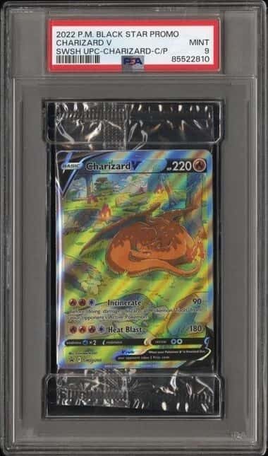 Charizard V Swsh260 collection box [graded]