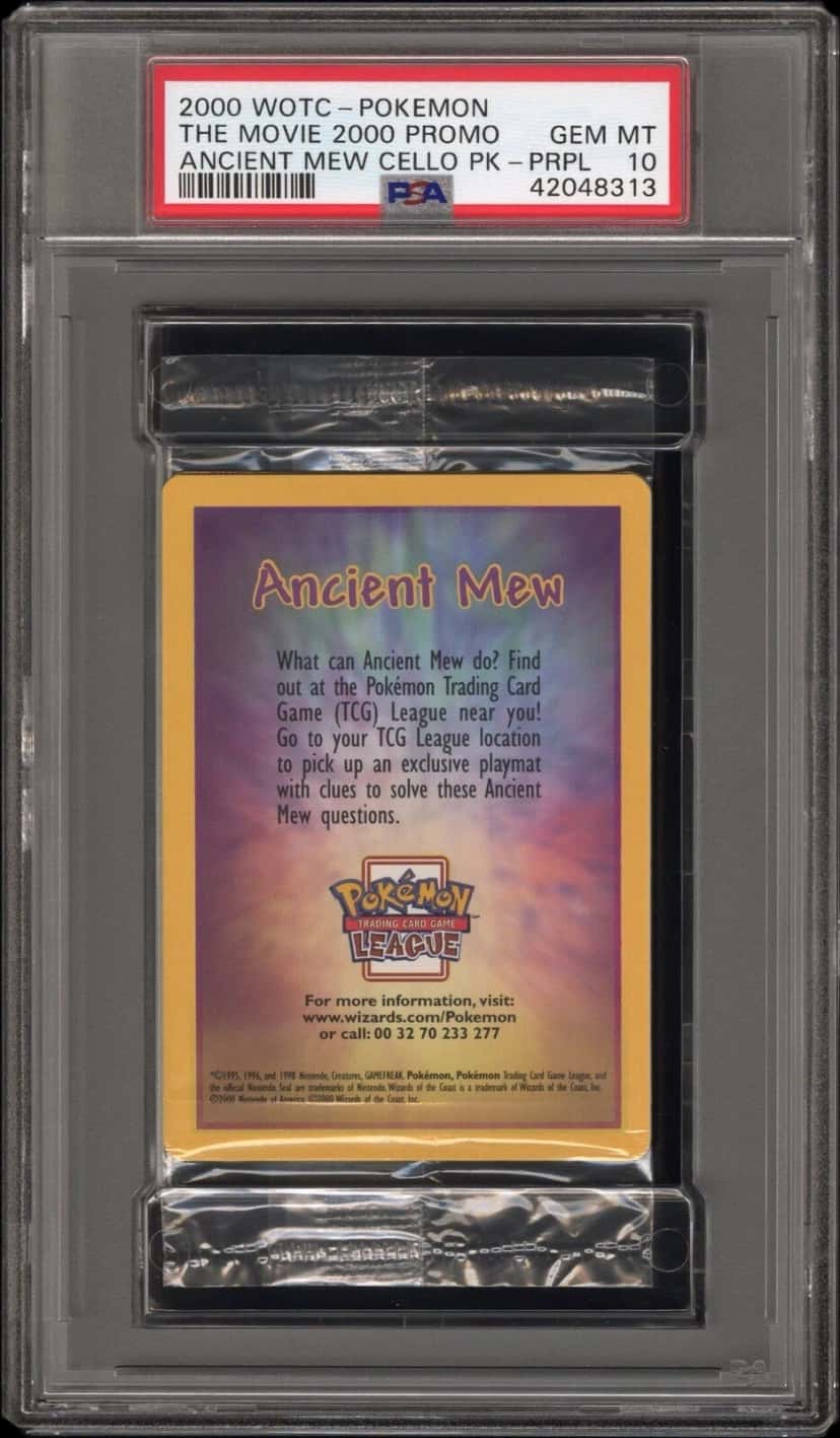 Pokemon The Movie 2000 Promo booster pack [graded]