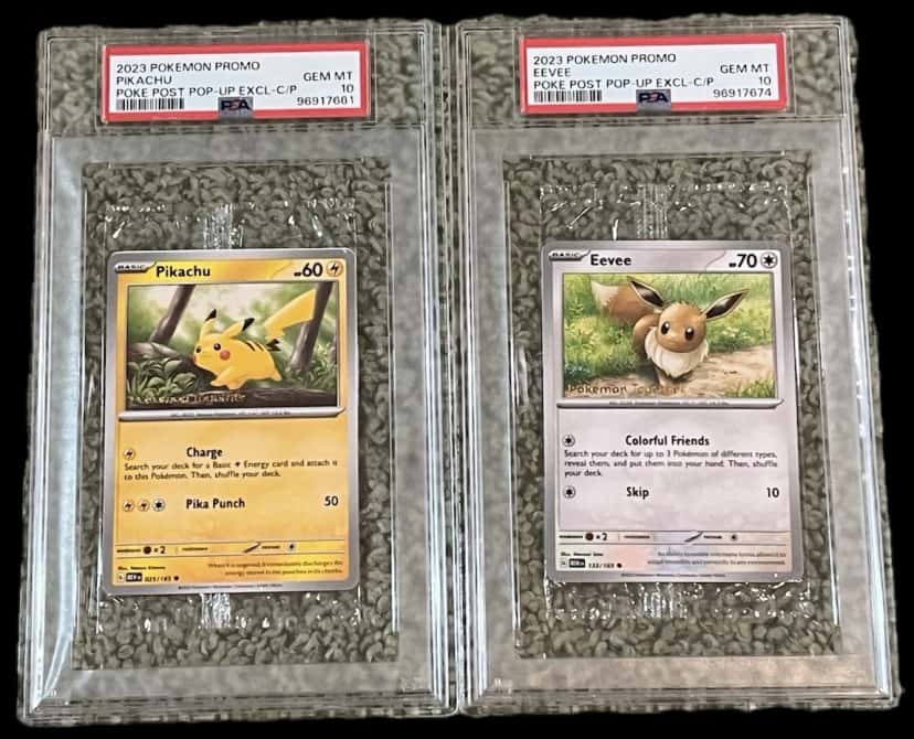Poke Post Pop Up Promo booster pack [graded]