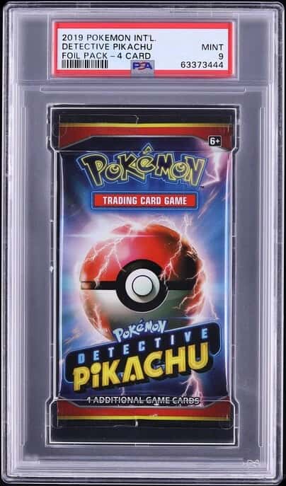 Detective Pikachu booster pack [graded]