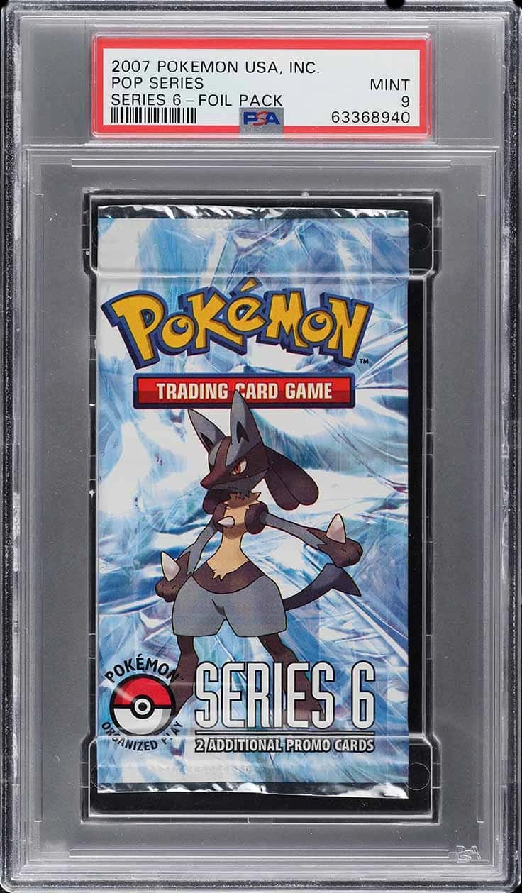 Pop Series 6 booster pack [graded]